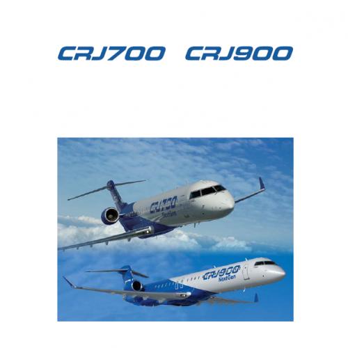 CRJ-700/900 驾驶舱手册 矢量电子版教程（英文版）
