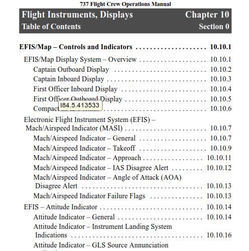 波音737飞行机组操作手册（英文版）