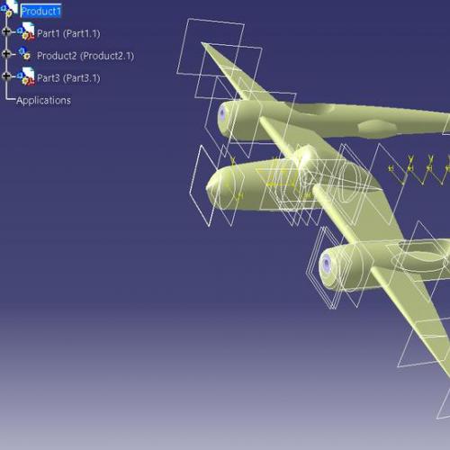 洛克希德P-38闪电 3D模型