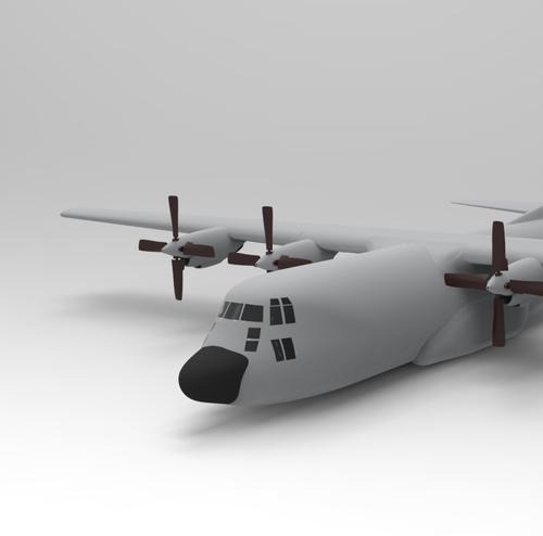 C-130 大力神 3D模型