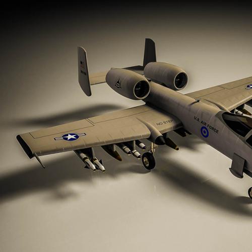 A-10霹雳II 3D模型