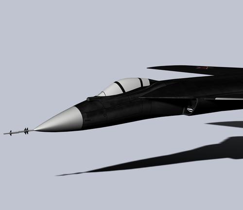 苏Su-47战斗机 3D模型
