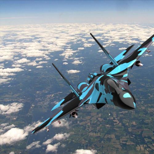 苏 Su-27  战斗机 3D模型