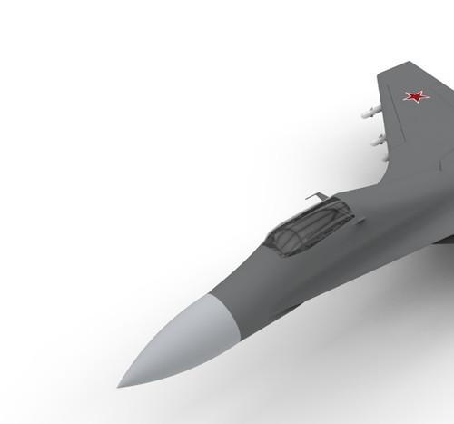 苏Su-35 战斗机 3D模型