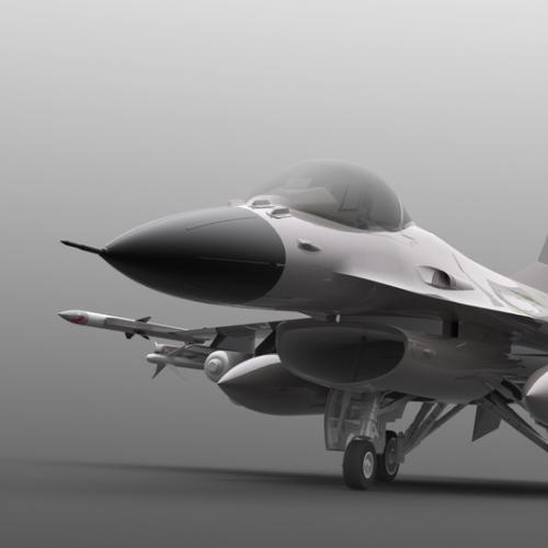 F-16“猎鹰”战斗机 3D模型