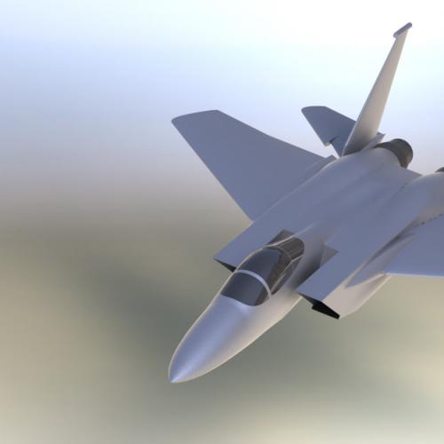 F-15鹰式战斗机 3D模型