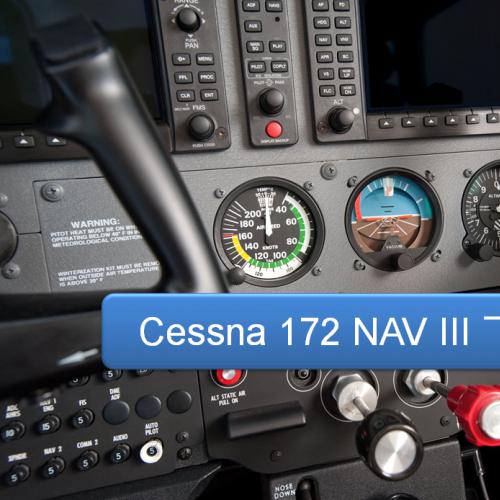 赛斯纳Cessna 172 NAV III 飞行程序