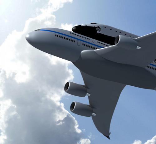 空客A380 3D模型