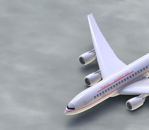 波音 Boeing 707  3D模型