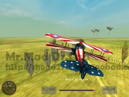 模拟飞行游戏Aircraft Kit开发资源包 Unity3D