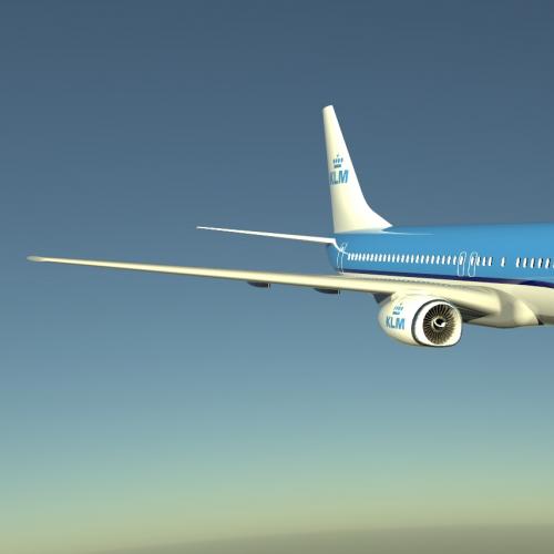 Boeing 737 - 700飞机图纸 3D打印模型