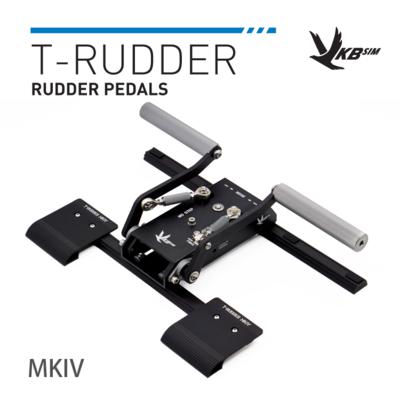 VKB新品T-Rudder MKIV金属脚舵/全金属飞行脚舵 + BlackBox