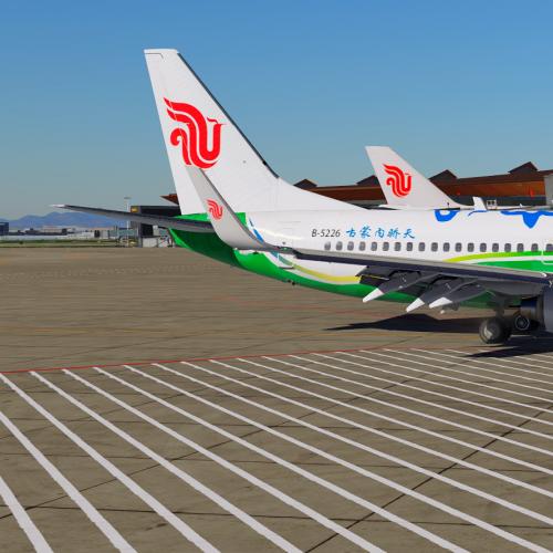 Ultimate737-700中国国际航空内蒙古号彩绘涂装B-5226