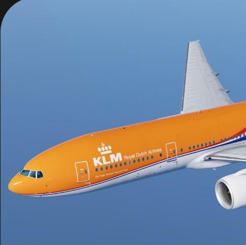 荷兰航空半熟虾FF777v2