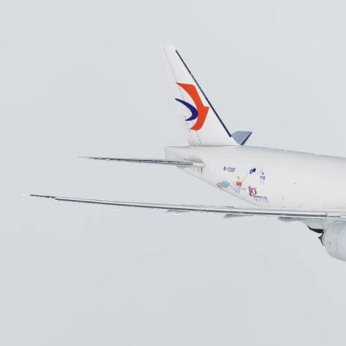 中国东方货运航空彩绘飞机适用于FF77FV2