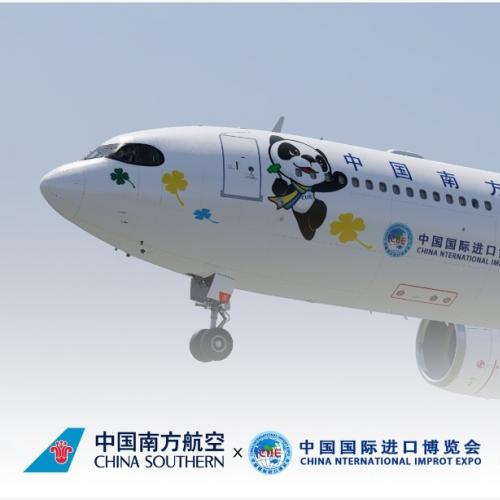 南航进博号彩绘TLS339