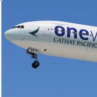 国泰航空one world彩绘涂装 FF773