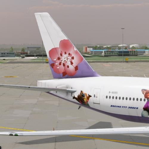 FF773V2中华航空疯狂动物城彩绘涂装