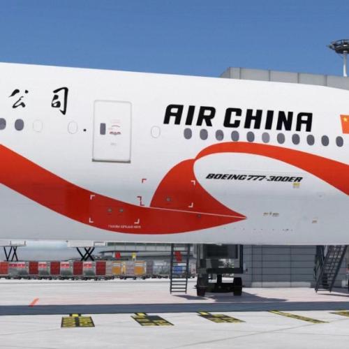 FF 777-300ERv2 国航 爱中国彩绘 B-2006