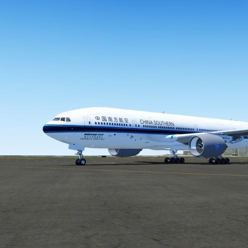 【仅限xpm默认777使用】XPLC-CHINA SOUTHERN ETOPS b-2070 中国南方航空越太平洋延程飞行涂装
