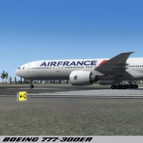 PMDG 法国航空77w新涂装机队包（9架）
