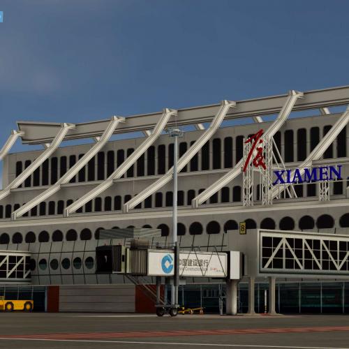 X-Plane 12-11厦门高崎国际机场发布+城市地景（最新）持续更新中