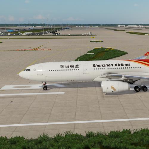 深圳航空 Laminar Research  A330-300 涂装