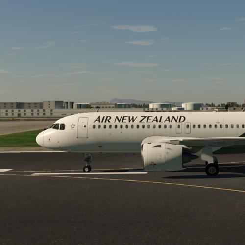 新西兰航空 Toliss320Neo 涂装