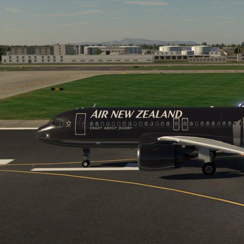 toliss320Neo 新西兰航空 黑色涂装