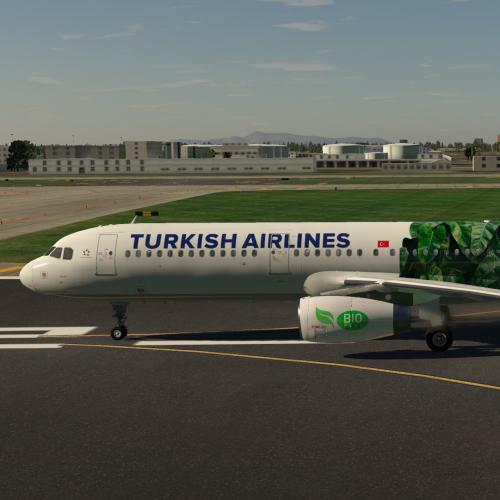 toliss321 土耳其航空彩绘涂装