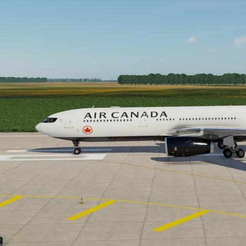加拿大航空  Laminar Research A330-300 涂装